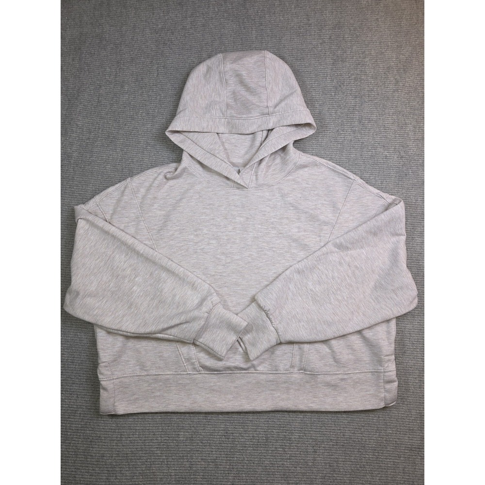 Yogalicious Women's Size M Scuba New Flow Crop Hoodie Sweatshirt